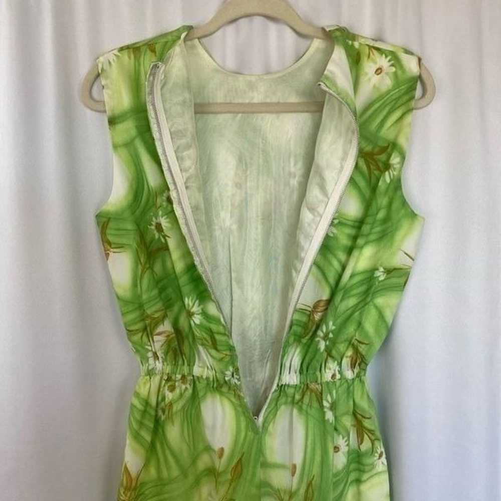 Vintage 60s Dress Blouson Women’s Elasticized Wai… - image 7