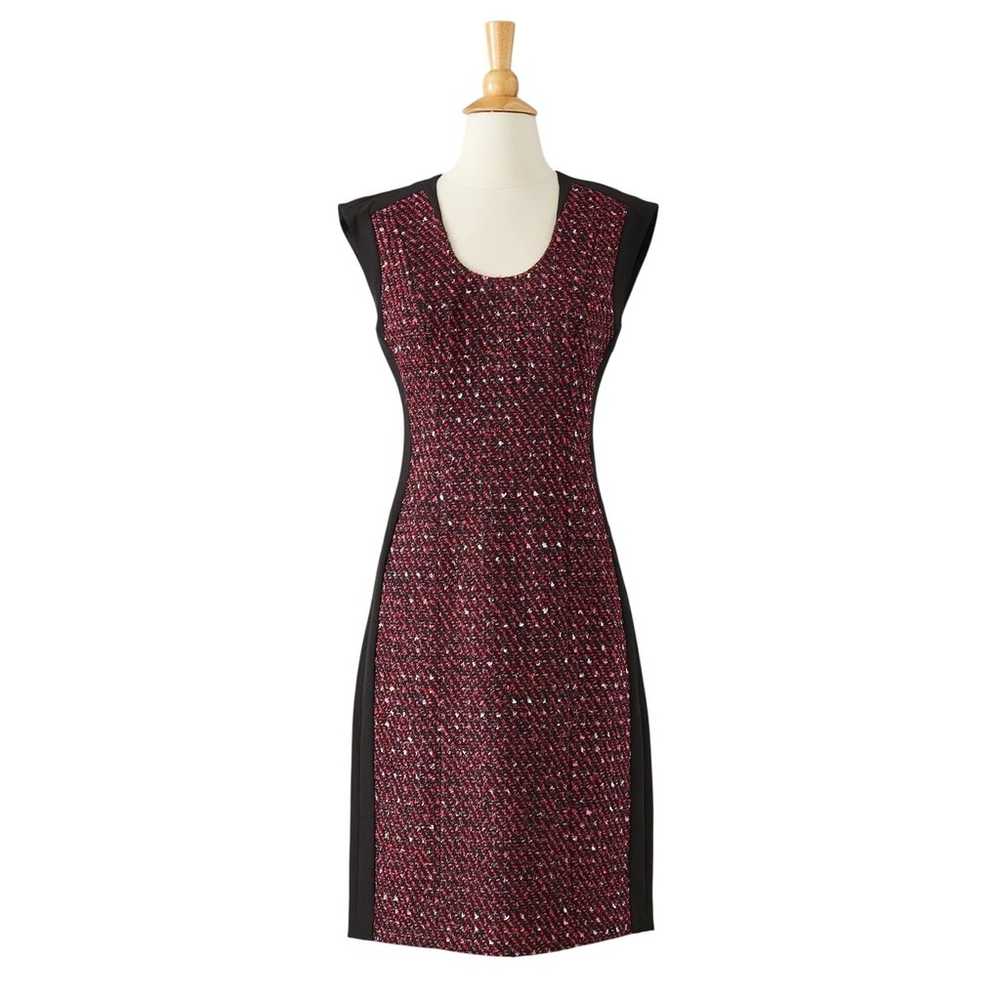 J. Peterman Tweed Sheath Dress Most Flattering Ma… - image 1