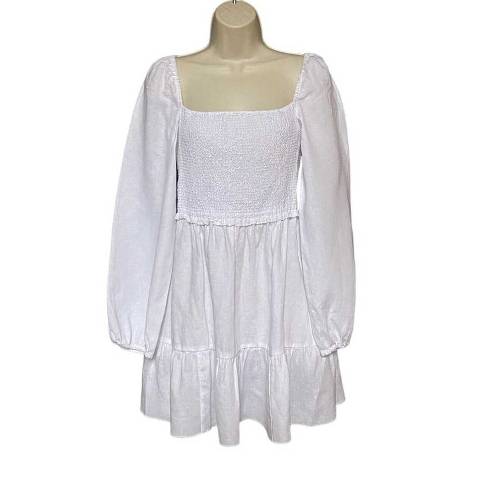 ARITZIA Wilfred Tempist Size L White Organic Line… - image 1