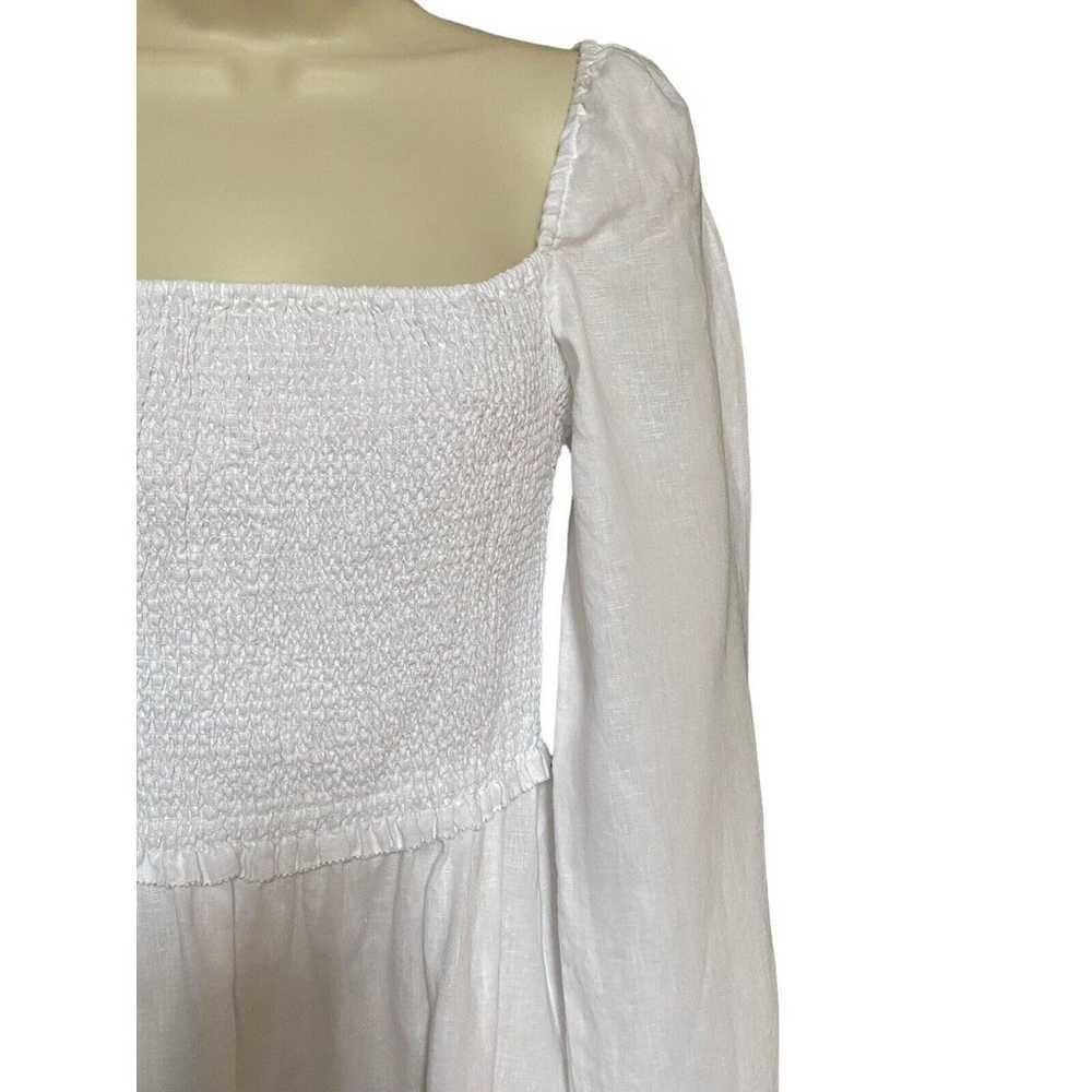 ARITZIA Wilfred Tempist Size L White Organic Line… - image 6