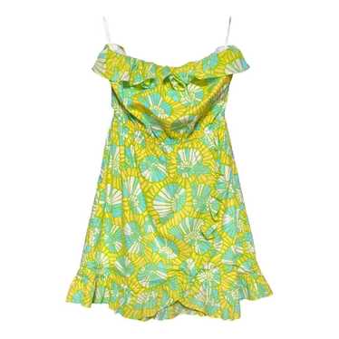 Lilly Pulitzer Size XL Strapless Ruffled Dress Sh… - image 1