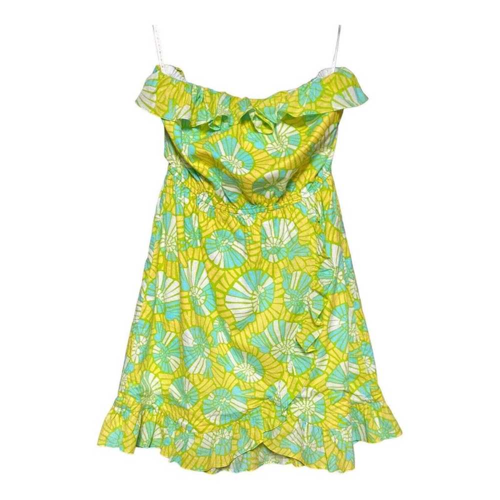 Lilly Pulitzer Size XL Strapless Ruffled Dress Sh… - image 9