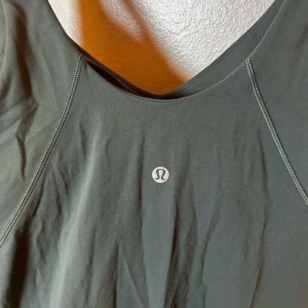 Lululemon Align Bodysuit 6" Dark Forest - image 3