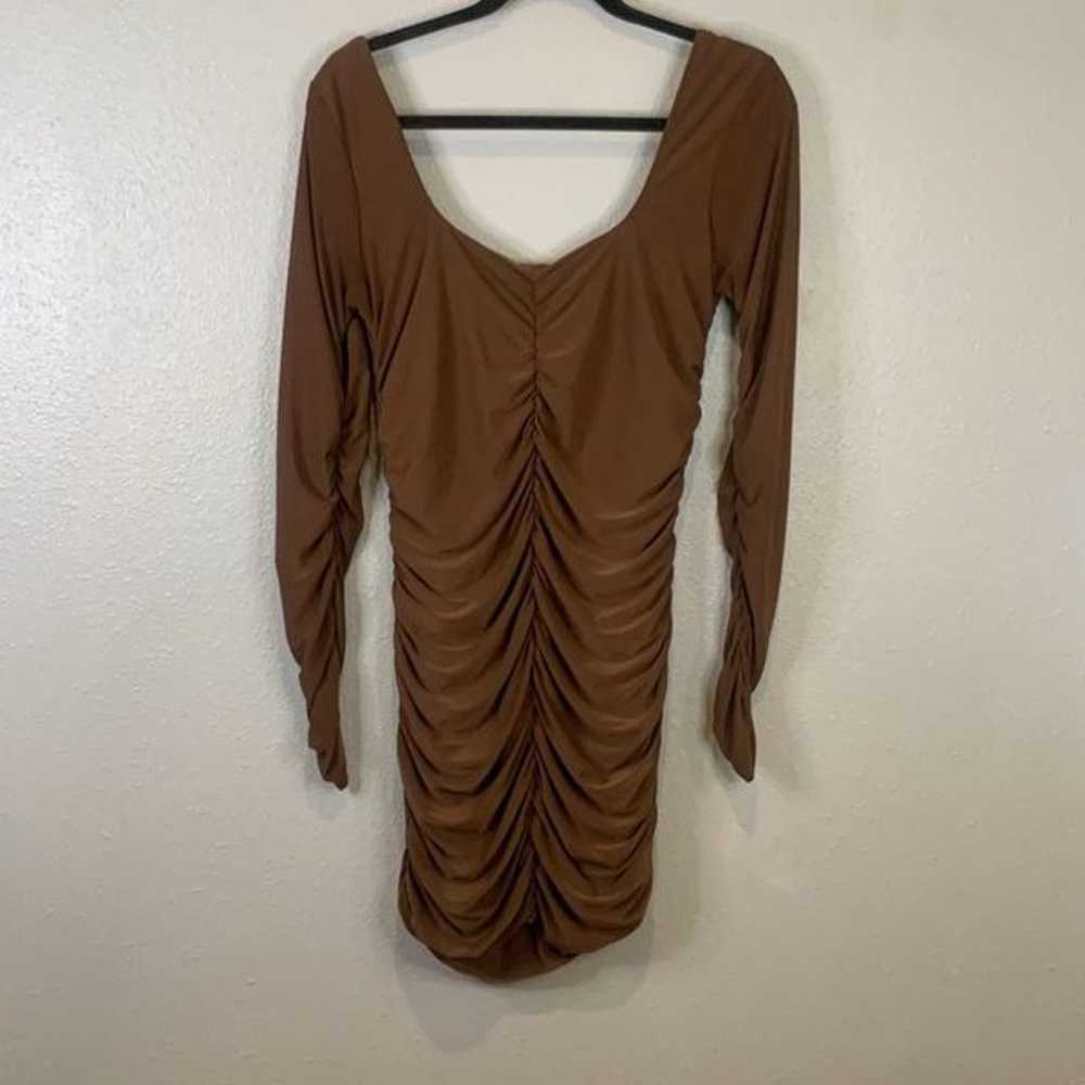 CLUB L London SEDUCTRESS CHOCOLATE LONG SLEEVE SQ… - image 5