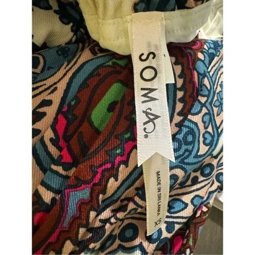 Soma Woven Shirred Maxi Bra Dress size XS - image 10