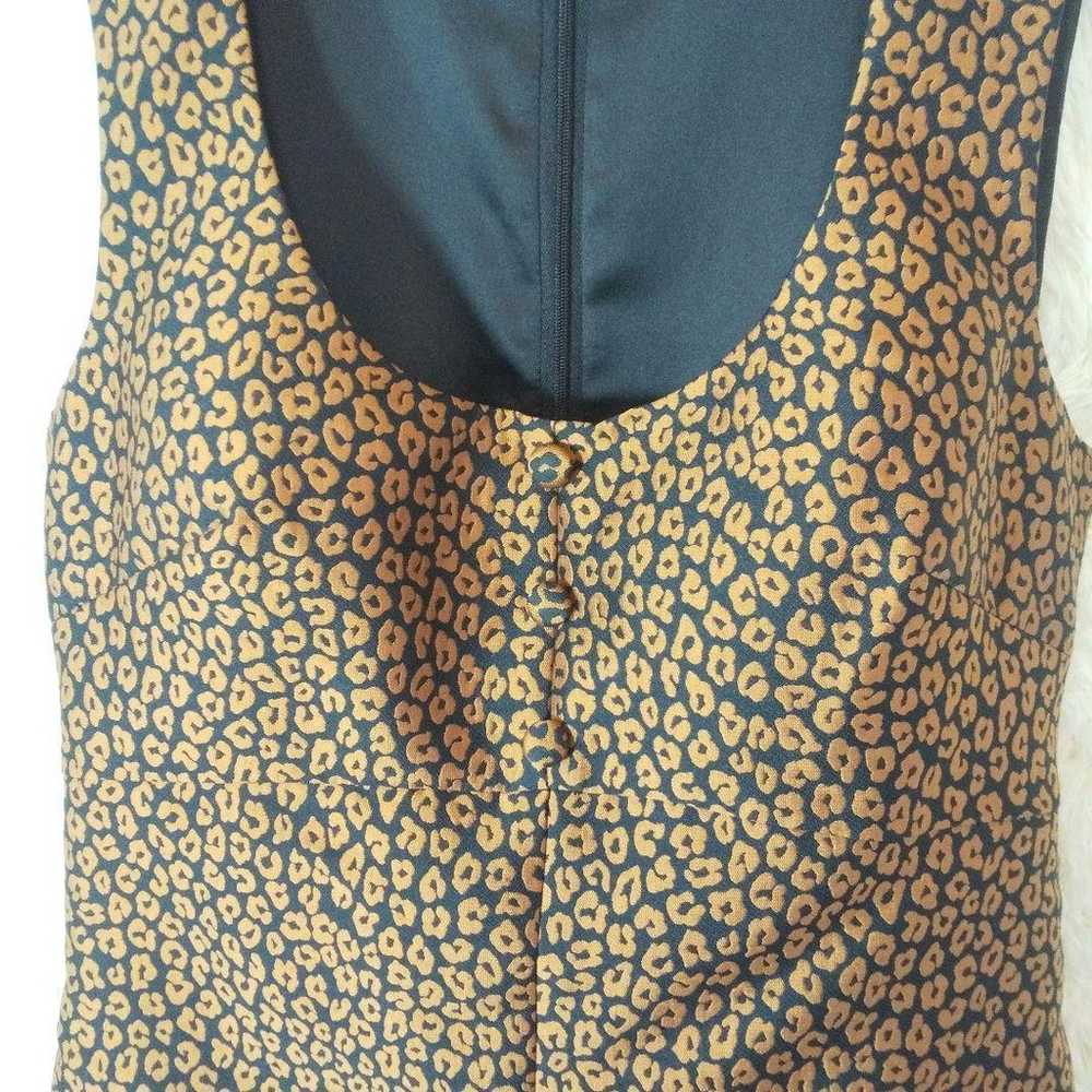 Kate Spade Brown Sleeveless Mini Tight Dress - image 3