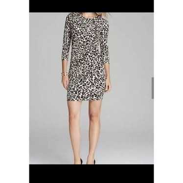 JUICY COUTURE Leopard  SAND KING JERSEY RUCHED SID