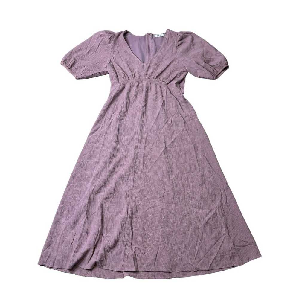 Nest Black Label Violet Cottagecore Maxi Dress La… - image 1