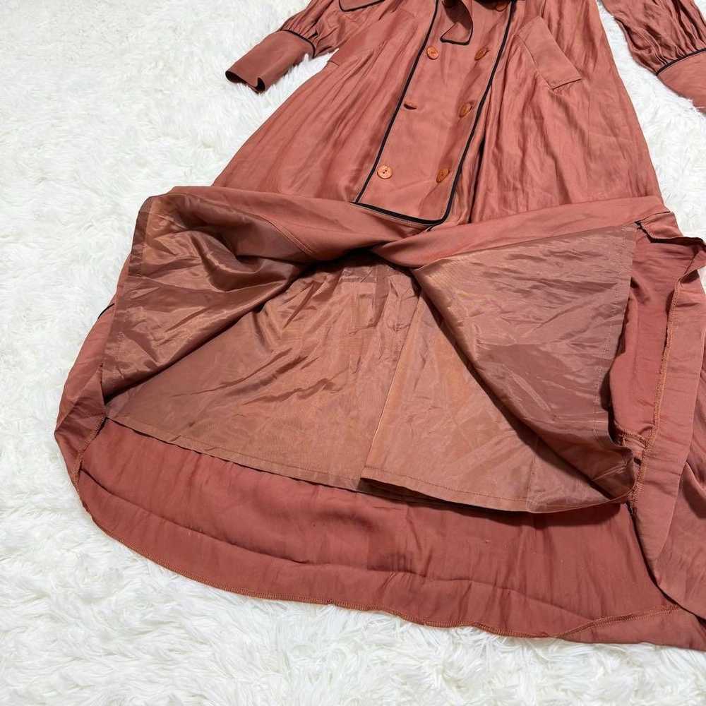 Ameri Vintage Loose Trench-Like Dress, Size S, wi… - image 7