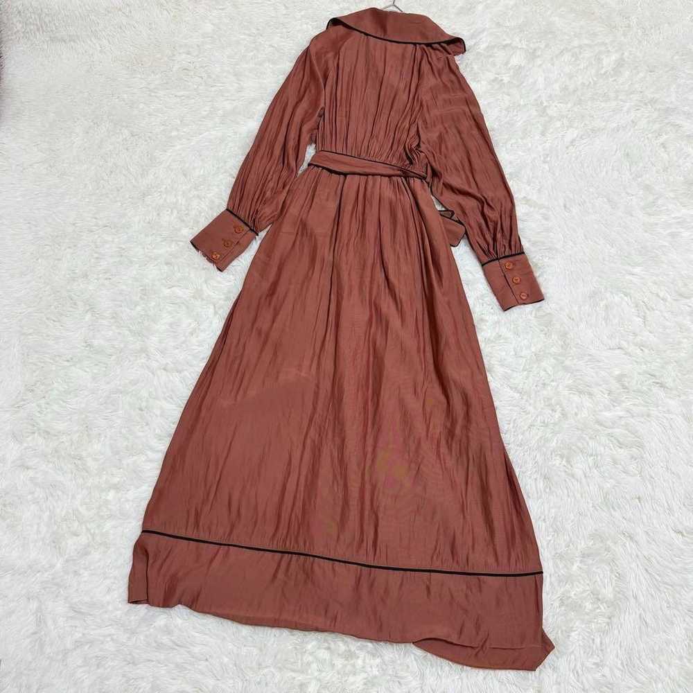 Ameri Vintage Loose Trench-Like Dress, Size S, wi… - image 8