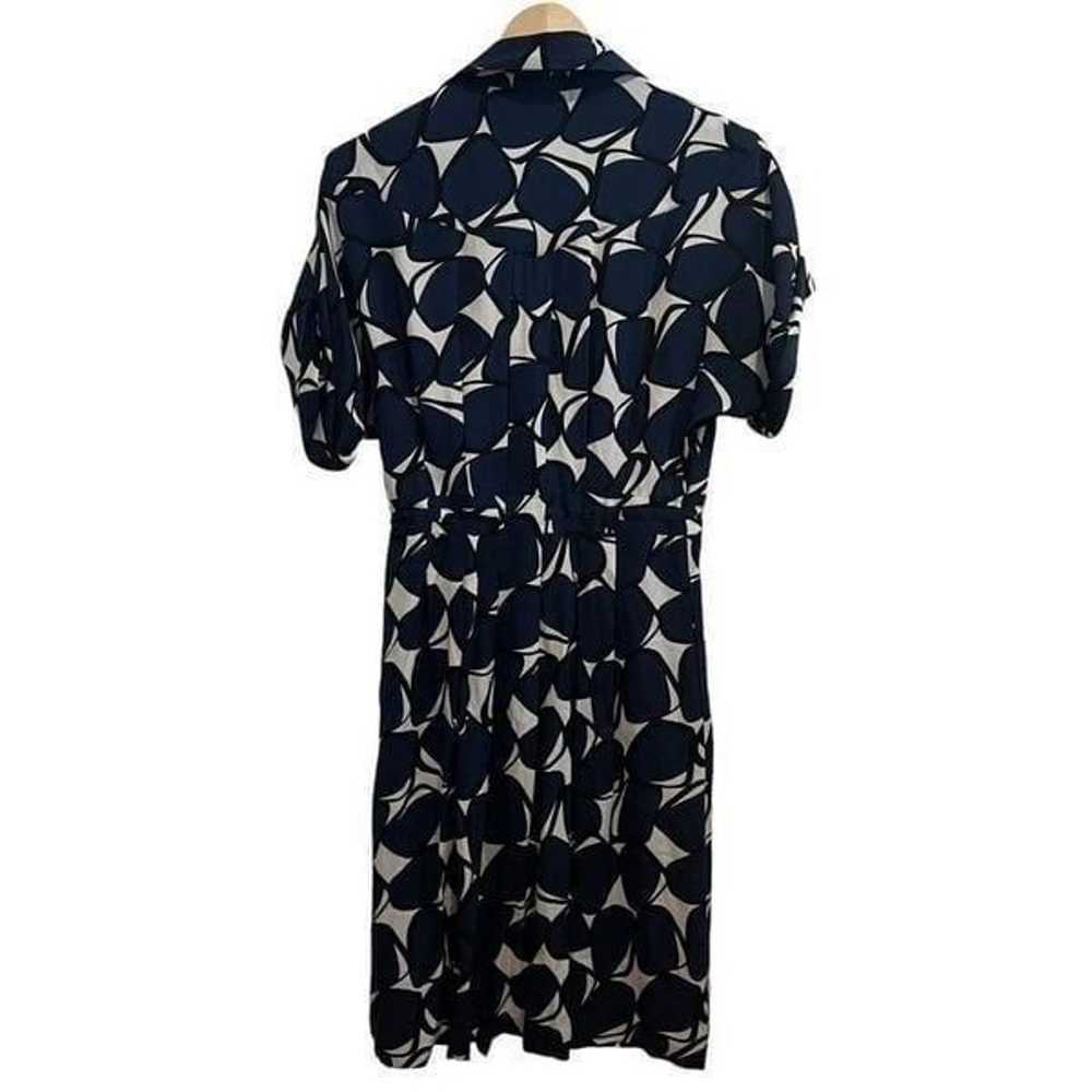 Diane Von Furstenberg Silk True Wrap Dress Size 6 - image 3