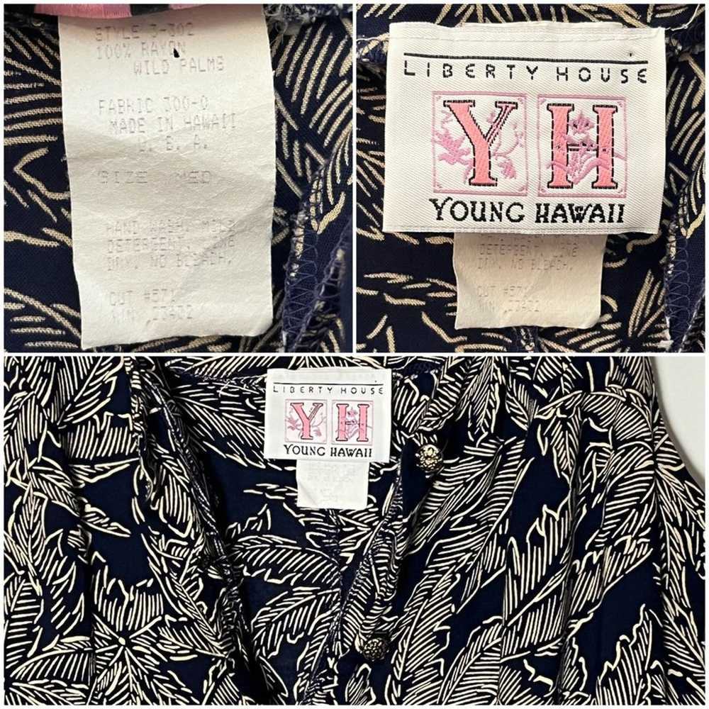 VINTAGE Liberty House Young Hawaii Wild Palms Min… - image 5