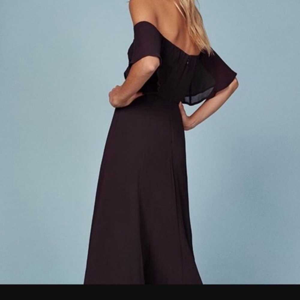 Reformation black maxi Dress - image 6