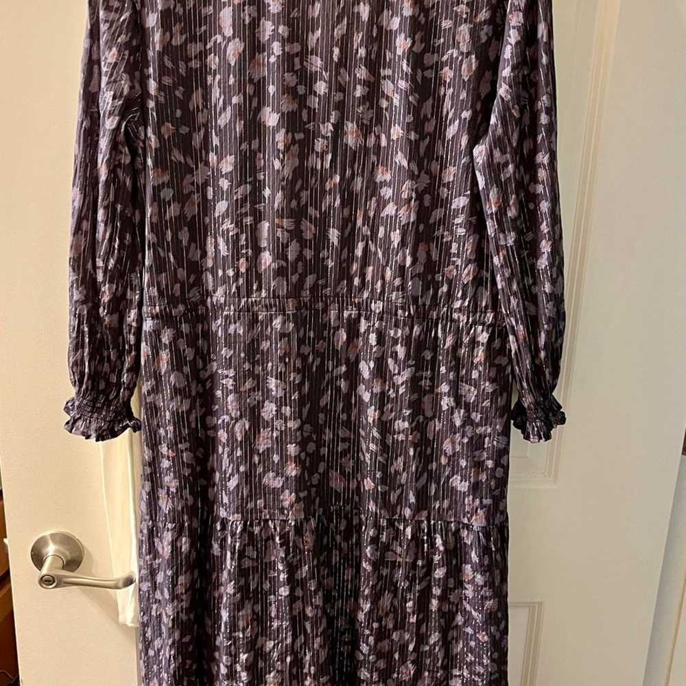 PAIGE women Kaylynn midi dress size L - image 10