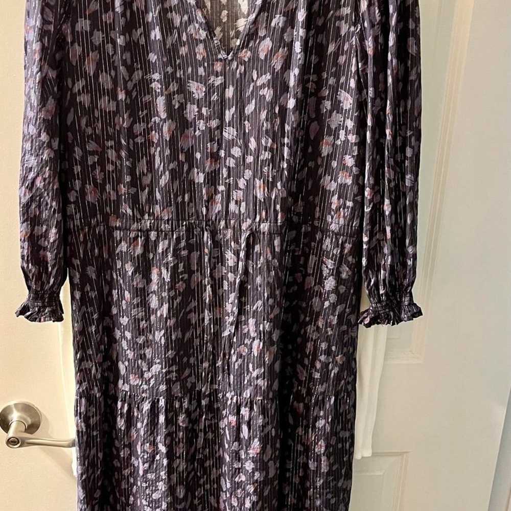 PAIGE women Kaylynn midi dress size L - image 7