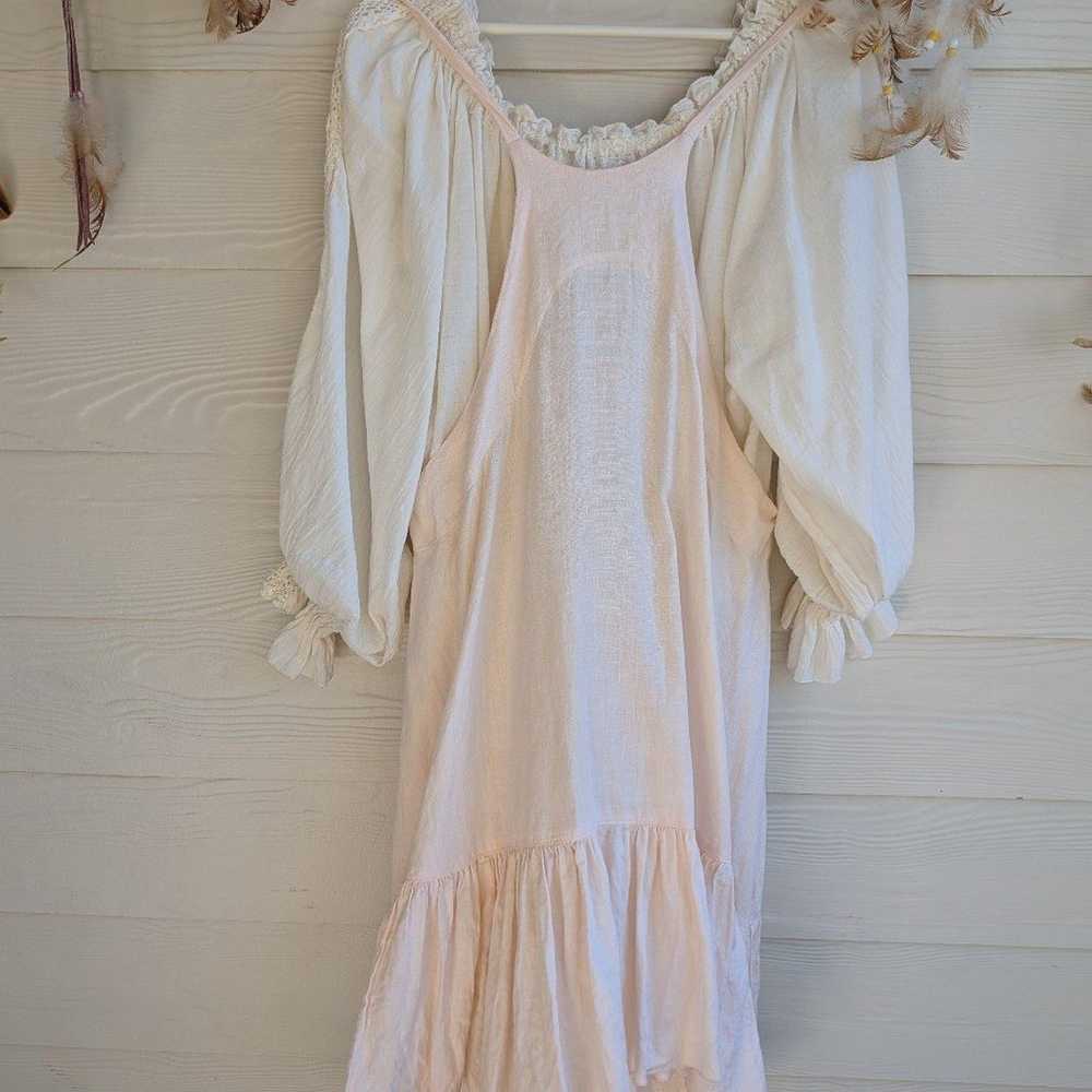 Heart's Desire by Mary Grace 100% Linen Dress Siz… - image 12