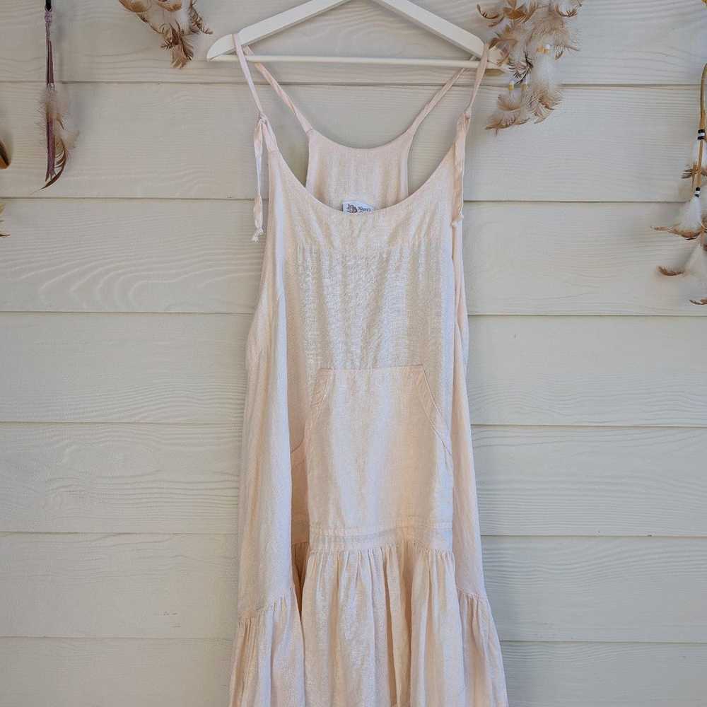 Heart's Desire by Mary Grace 100% Linen Dress Siz… - image 3