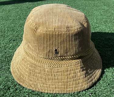 Vintage Polo Ralph Lauren Fly Fishing Lures Embroidered Bucket Hat Corduroy Sm/M newest