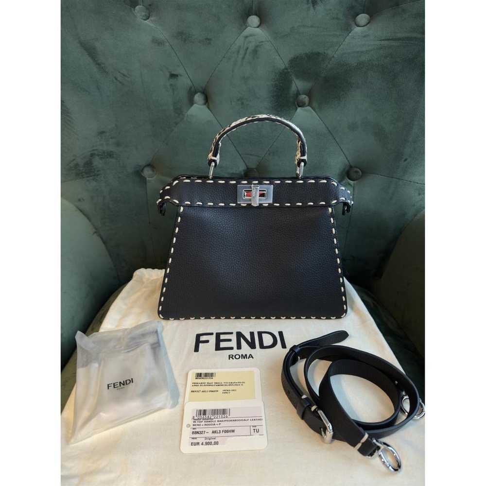 Fendi Peekaboo IseeU leather handbag - image 2