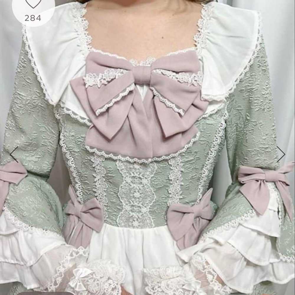 axes femme kawaii Mary princess sleeve dress - image 4