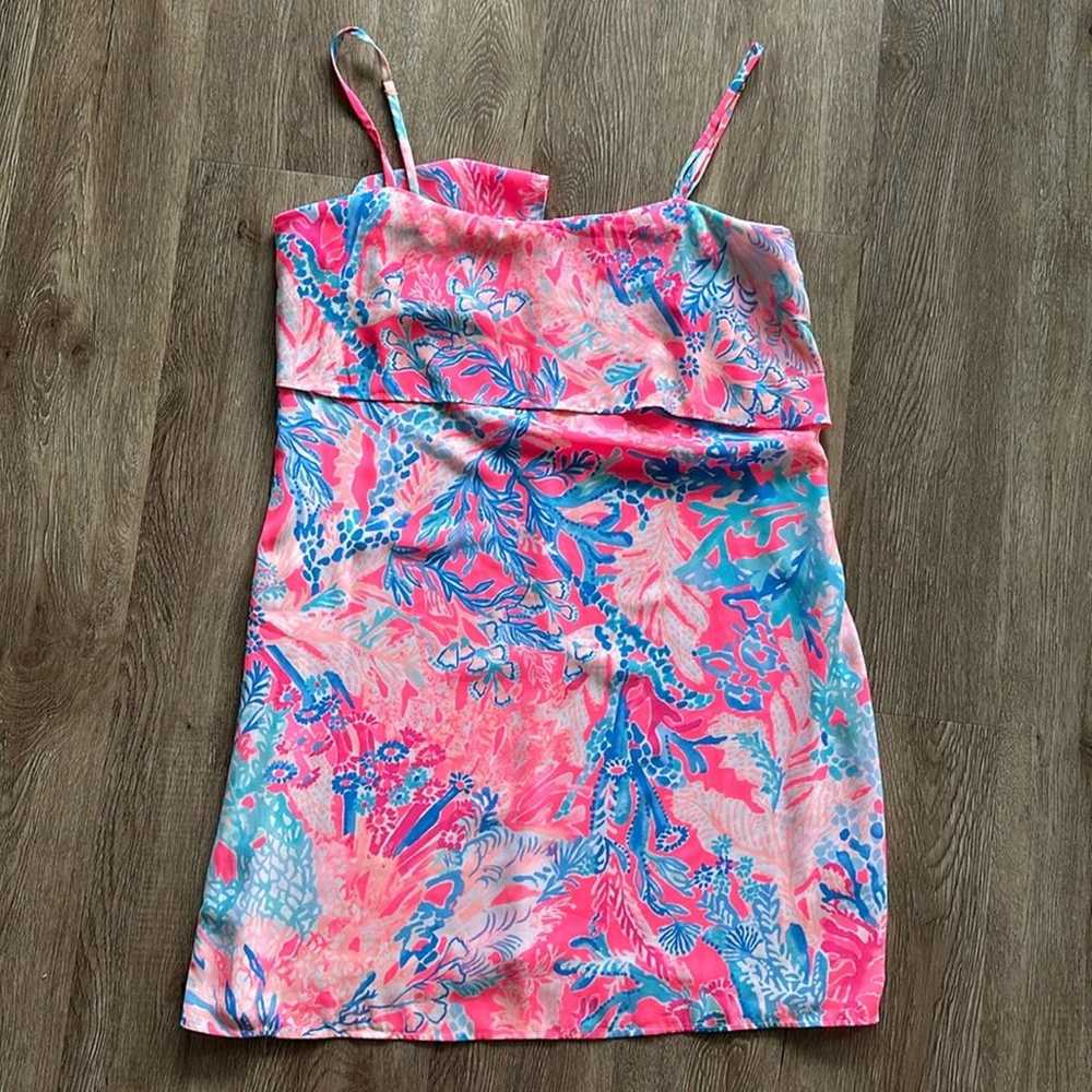 Lilly Pulitzer Pascha Pink Lexi Slip Dress - image 1