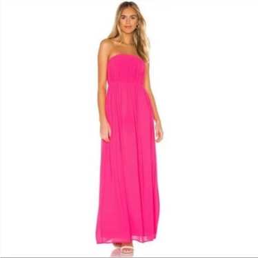 MAJORELLE Eleanora Strapless Gown in Pink Sz L