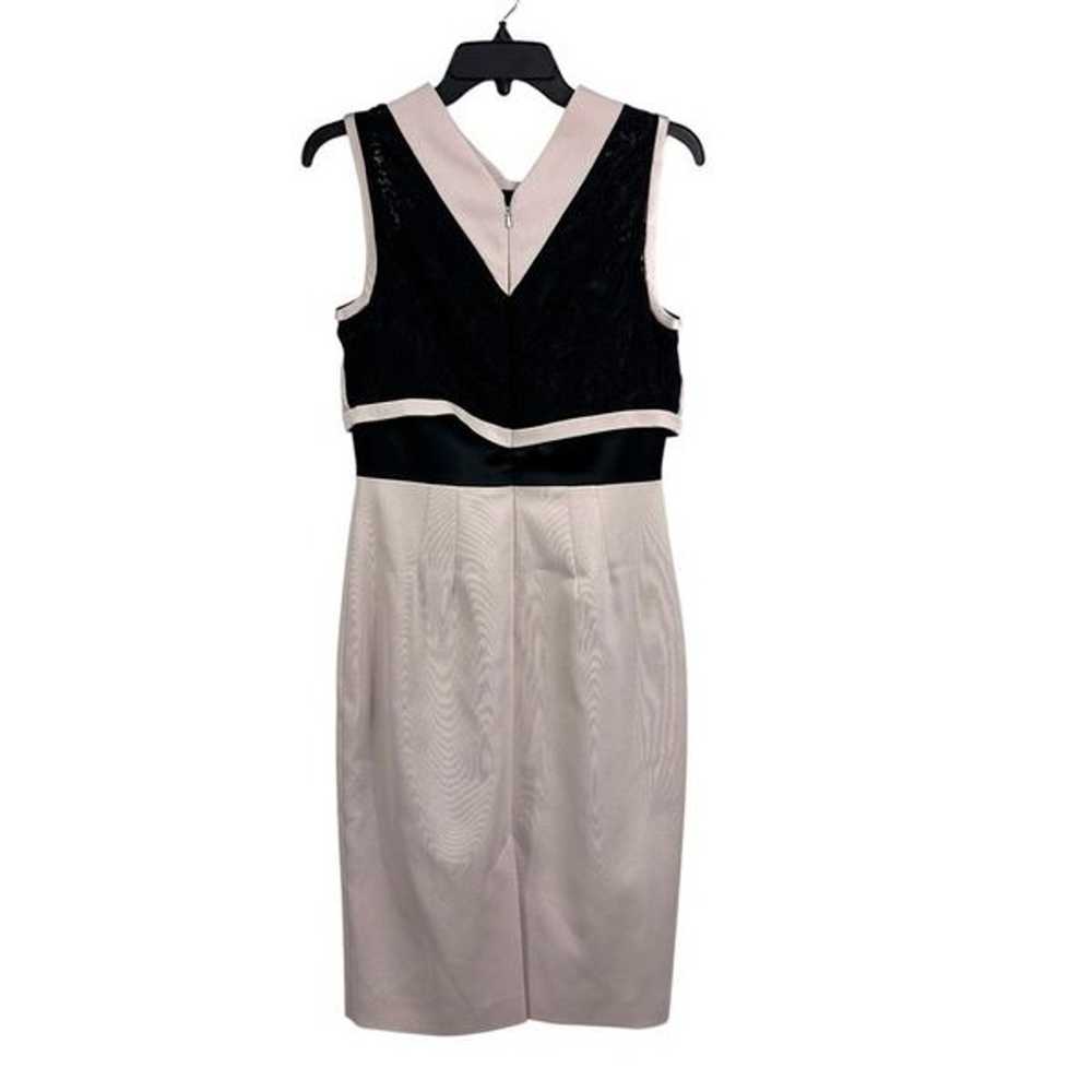 Karen Millen Colorblock Sleeveless Lace Dress NWOT - image 2