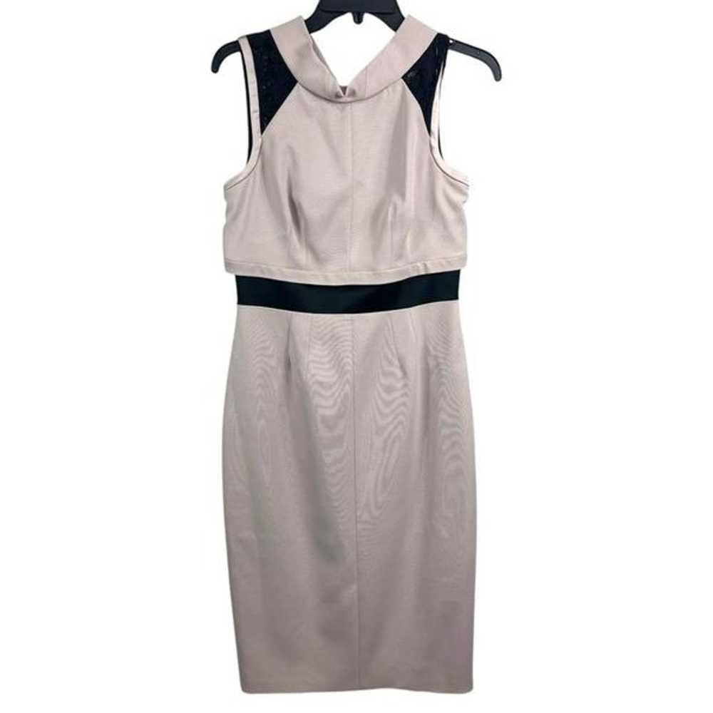 Karen Millen Colorblock Sleeveless Lace Dress NWOT - image 3