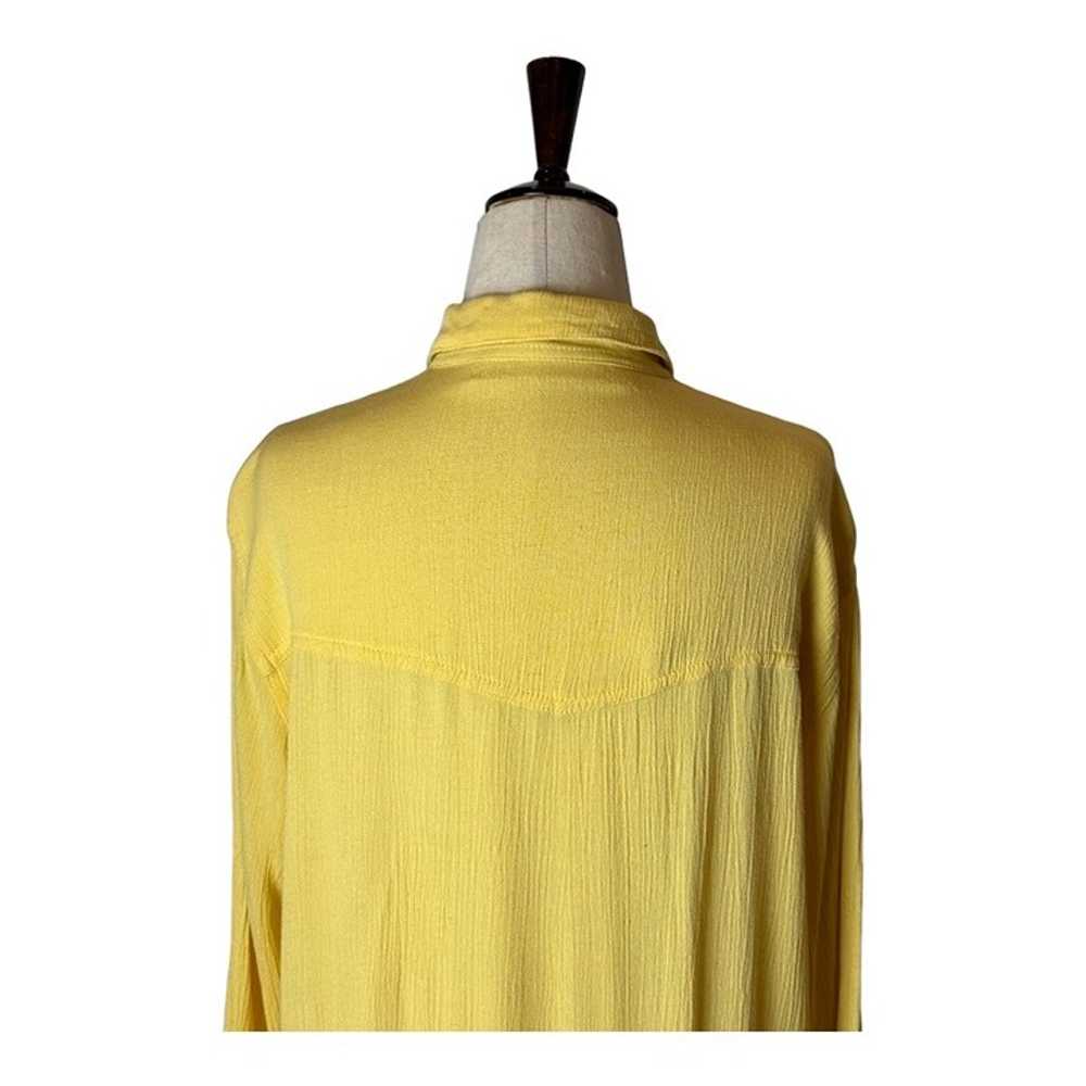 Jens Pirate Booty Dress Women Large Yellow Sunshi… - image 5