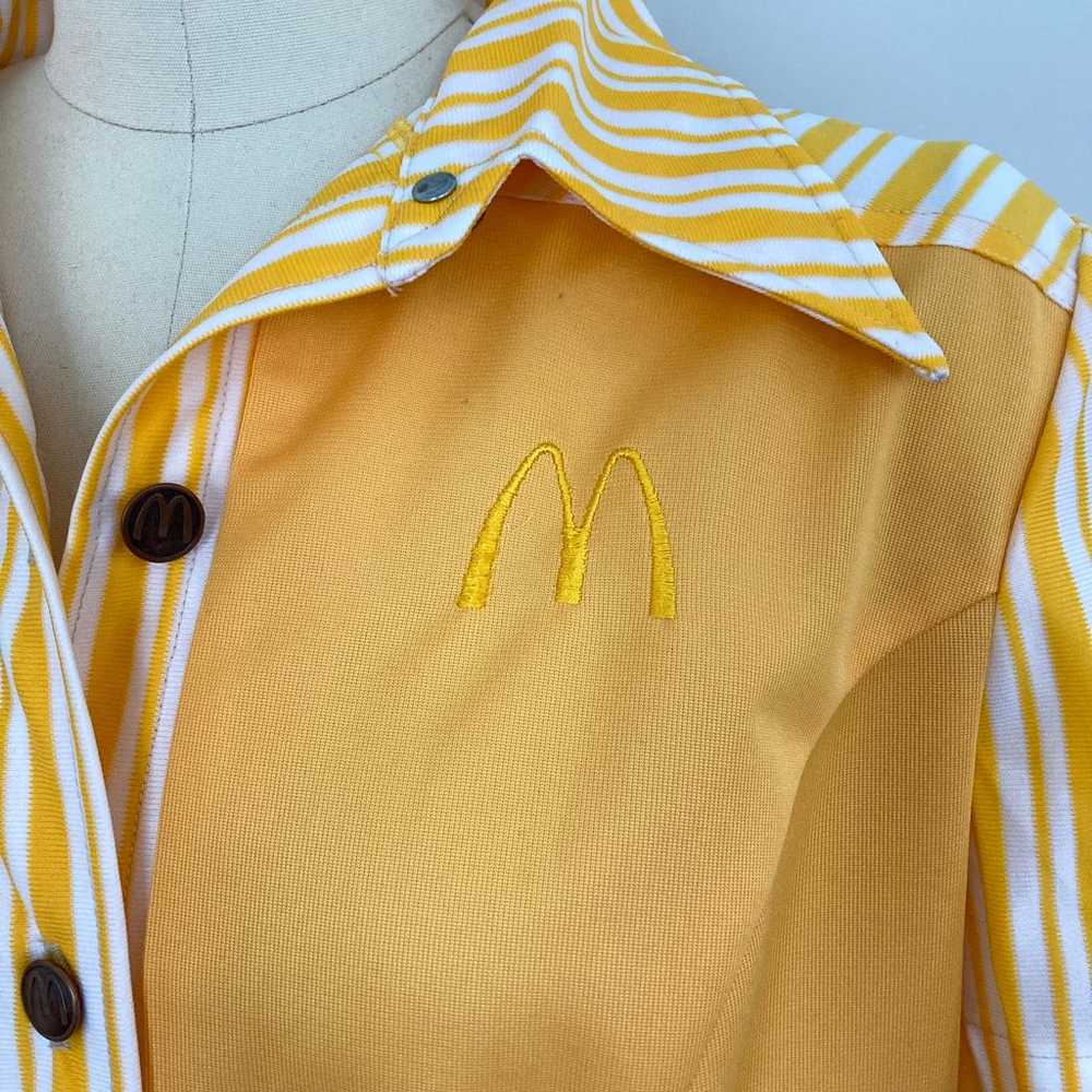 Vintage 1970s McDonald's Uniform Dress - image 2