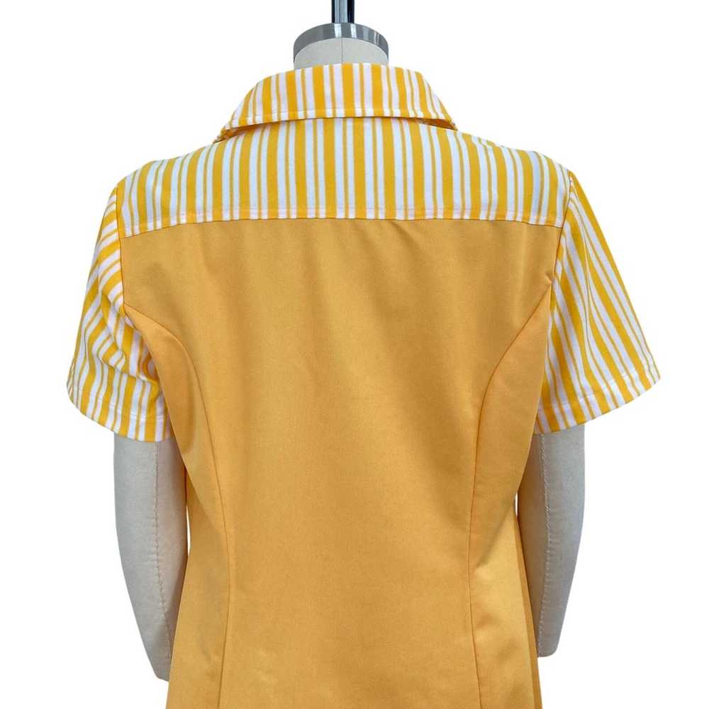 Vintage 1970s McDonald's Uniform Dress - image 4