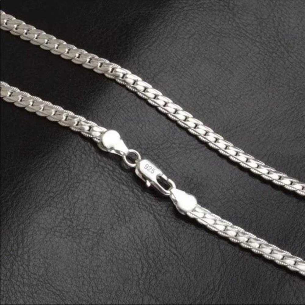 NEW 20 925 STERLING SILVER SNAKE CHAIN NECKLACE - image 6