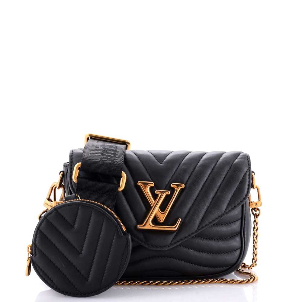 Louis Vuitton New Wave Multi Pochette Quilted Lea… - image 1