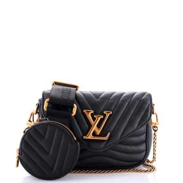 Louis Vuitton New Wave Multi Pochette Quilted Leat