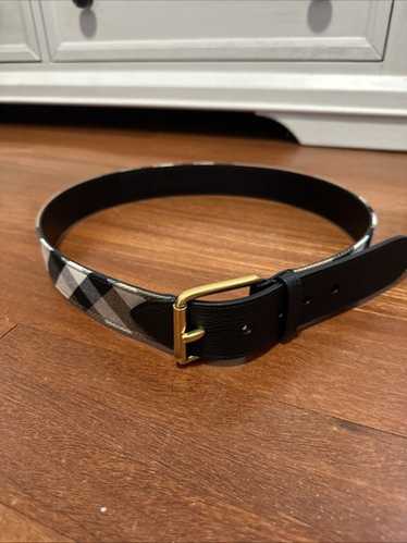 極美品　バーバリー　トレンチコート　黒　ライナー　メガチェック　ベルト BURBERRY Archive Beige / Black Vintage Check E-Canvas