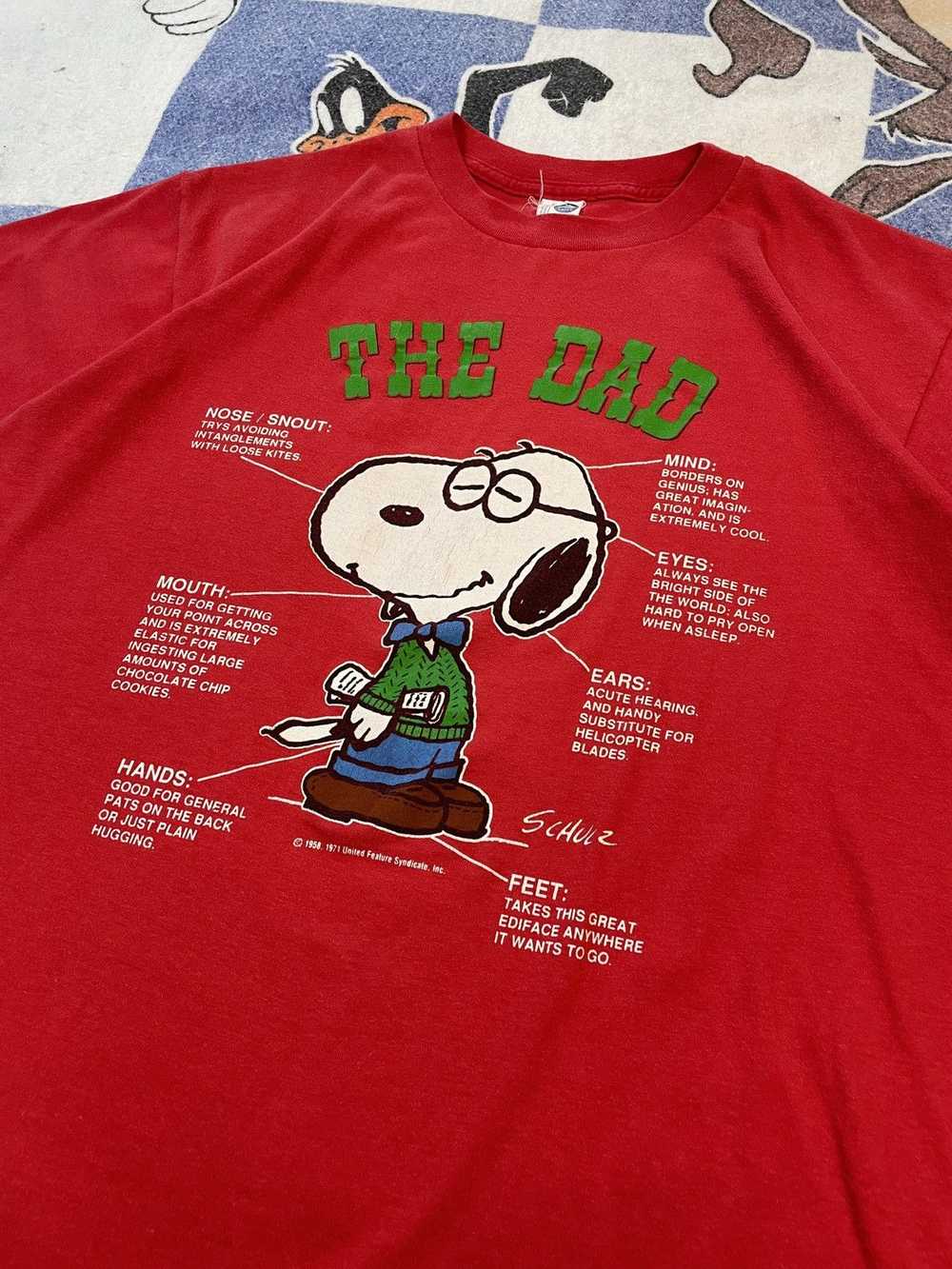 Peanuts & Co × Vintage Vintage 70’s snoopy tee - image 2