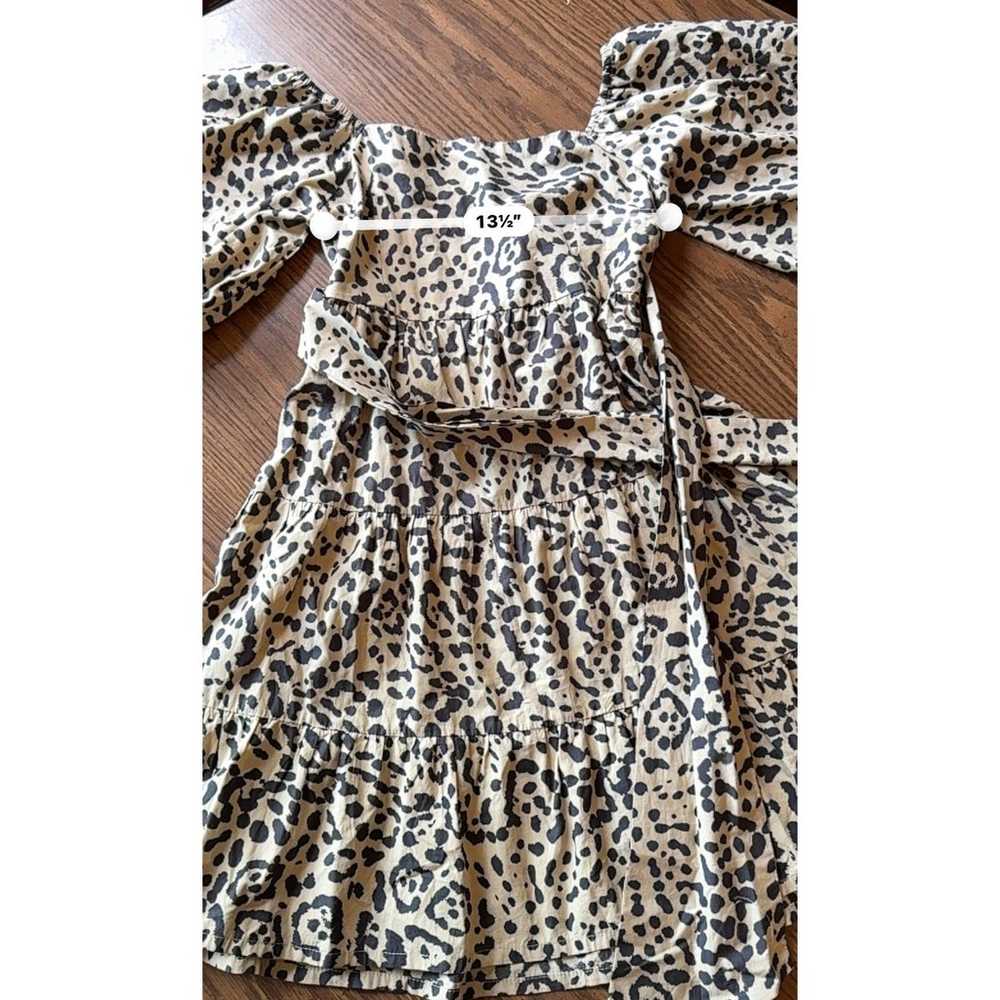 Faithful the brand  leopard ERYN MINI DRESS size M - image 4