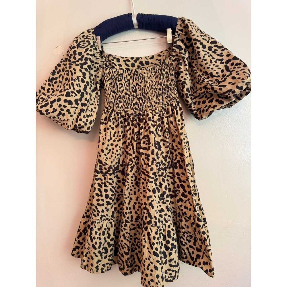 Faithful the brand  leopard ERYN MINI DRESS size M - image 5