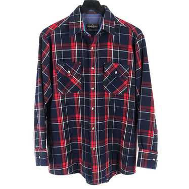 Northwest Territory × Vintage 90s plaid flannel sh