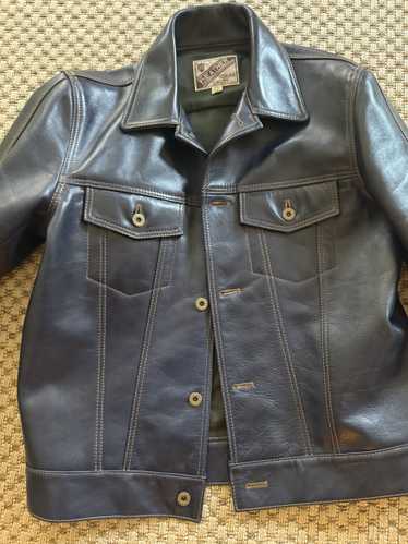 Y'2 Leather Y2 Leather type3 indigo horsehide