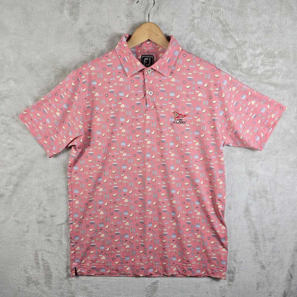 Footjoy FootJoy FJ Polo Golf Shirt Mens Medium LA… - image 2