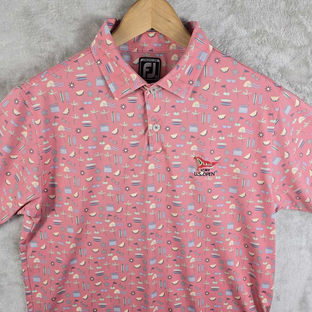 Footjoy FootJoy FJ Polo Golf Shirt Mens Medium LA… - image 3