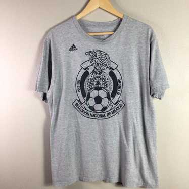 Adidas Adidas Mexico National Soccer T Shirt Gray… - image 1