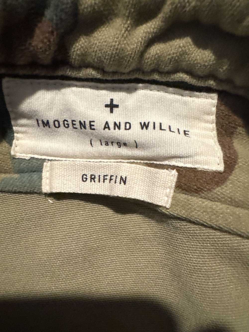 Imogene + Willie Griffin work shirt/Painted Camo - image 2