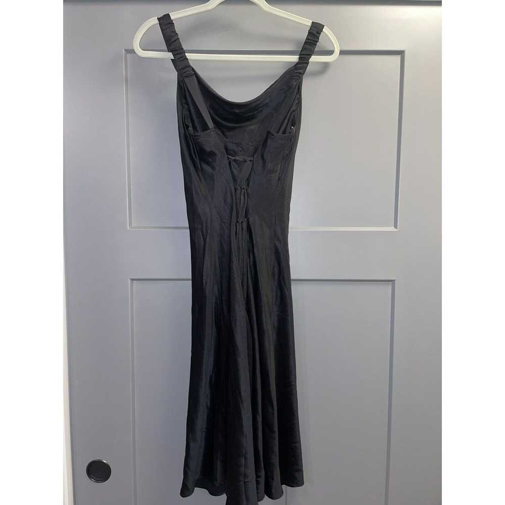 Marilyn Hatten Yolanda Silk slip midi Dress 100% … - image 3