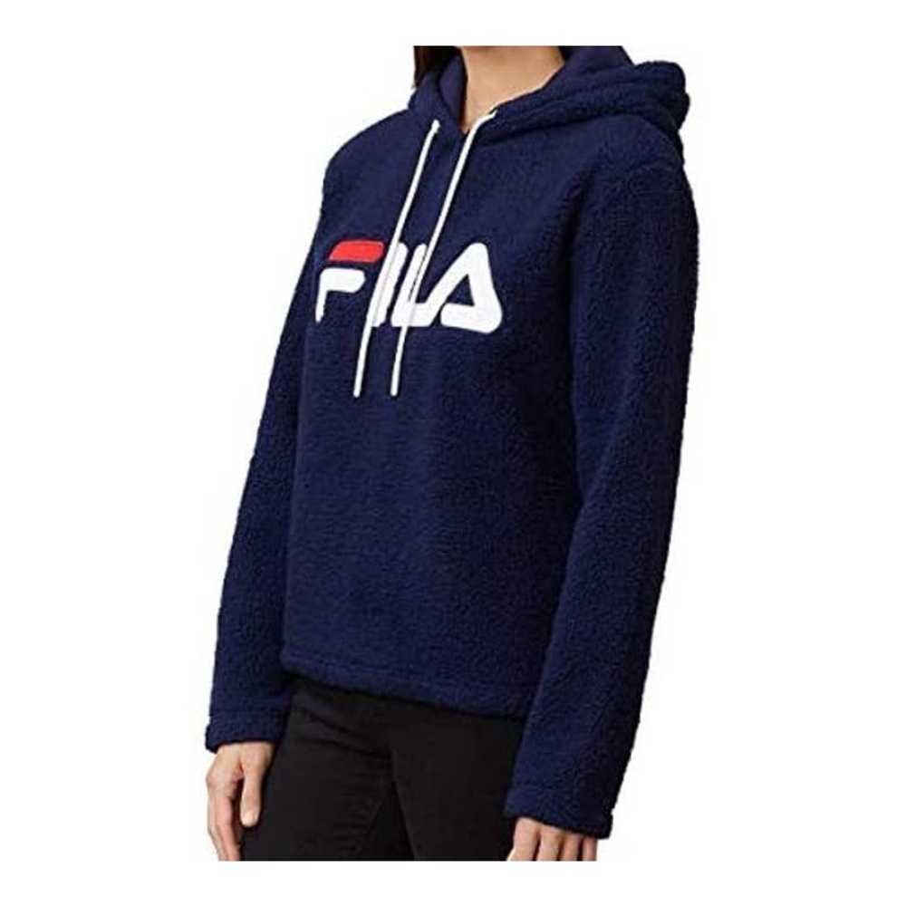 Fila FILA Blue Sherpa Pullover Women’s Hoodie Siz… - image 10