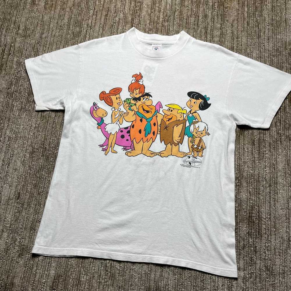 Anvil Vintage 1994 Flintstones Promo T-Shirt Large - image 2