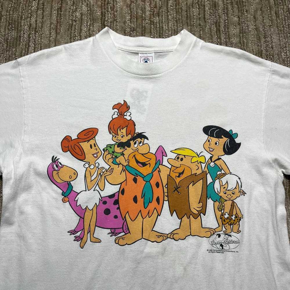 Anvil Vintage 1994 Flintstones Promo T-Shirt Large - image 4