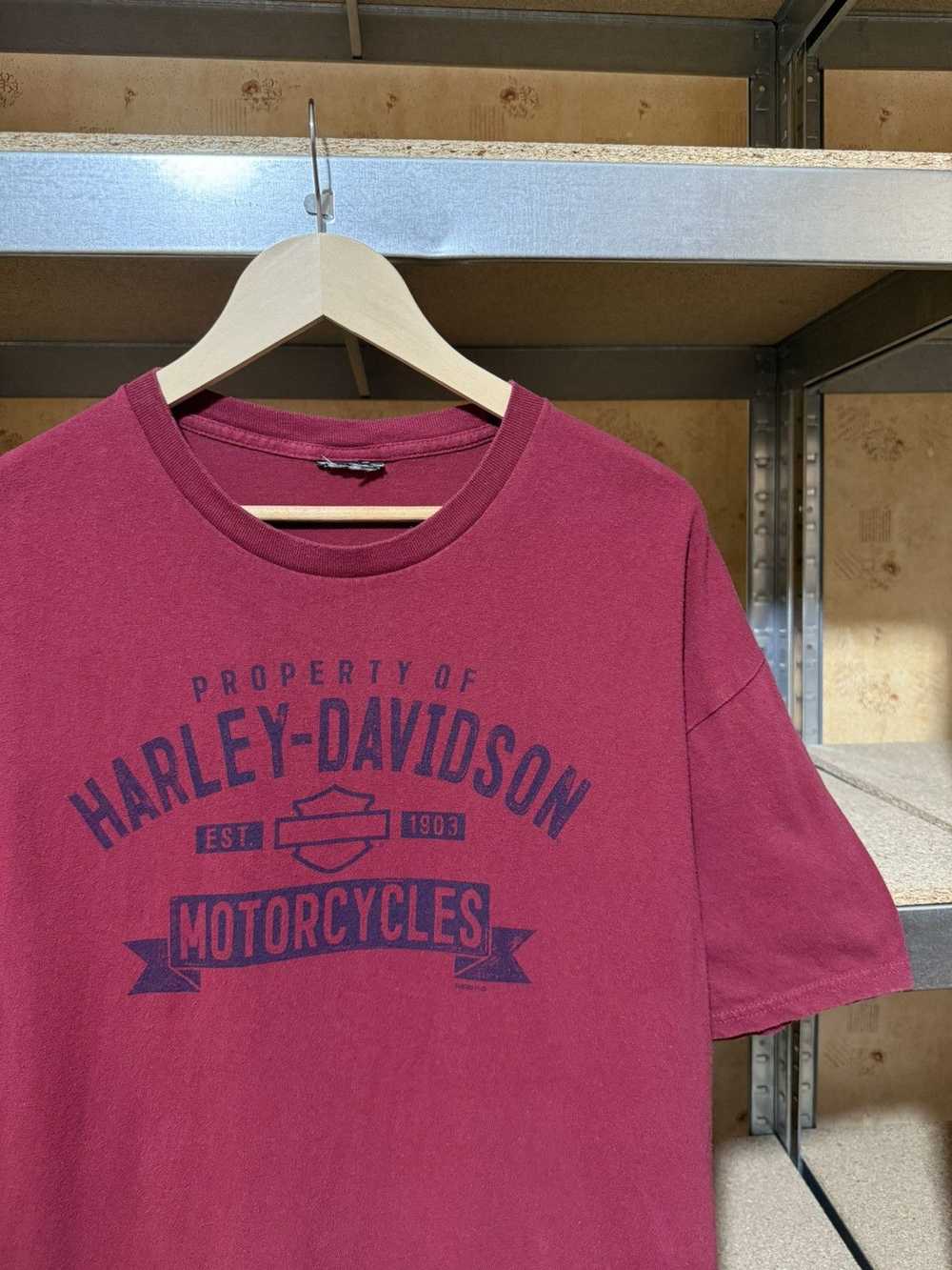 Band Tees × Harley Davidson × Vintage Vintage 201… - image 4