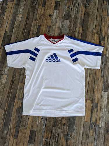 Adidas × Soccer Jersey × Sportswear Adidas 3 Stri… - image 1